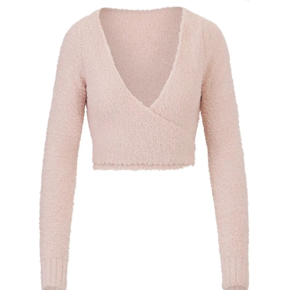 SKIMS COZY KNIT SET- DUSTY ROSE